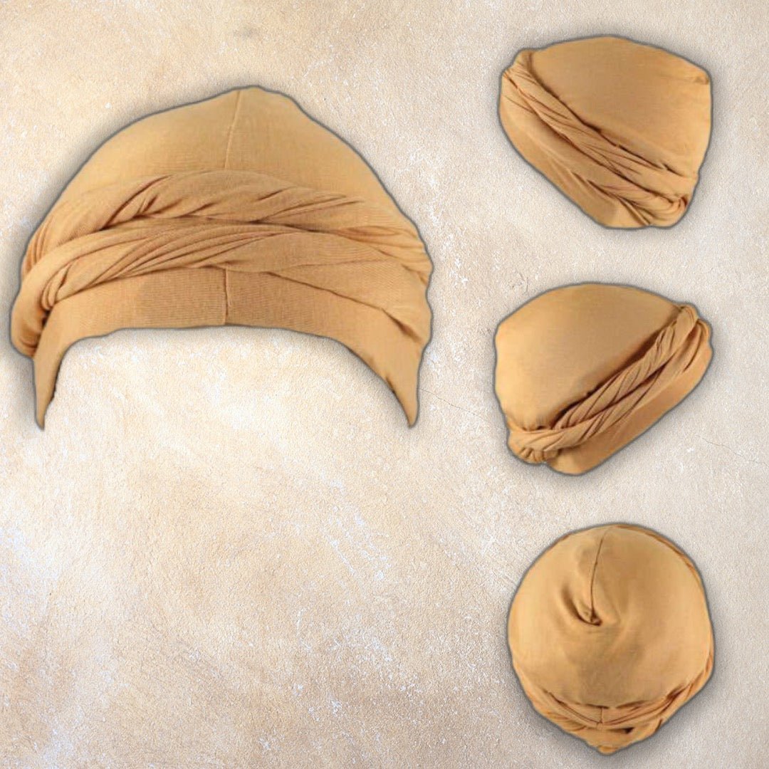 Satin Lined Pre-tied Turbans