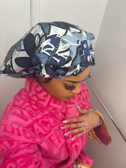 Noir Arvani Heaven Satin Bonnet